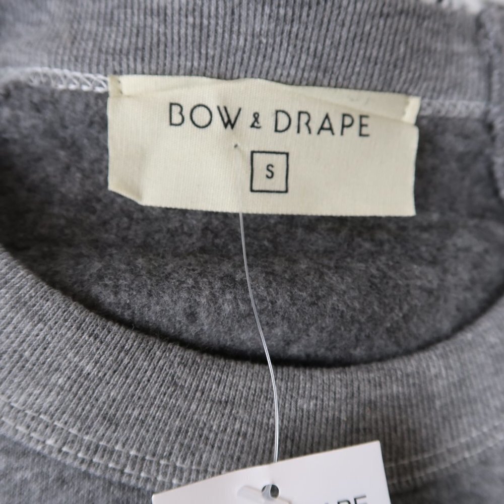 Bow & Drape You Had Me At Merlot Sequin Sweatshirt - Picture 5 of 8
